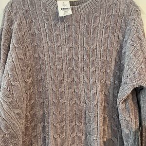 Cliché sweater NWT size Medium mauve